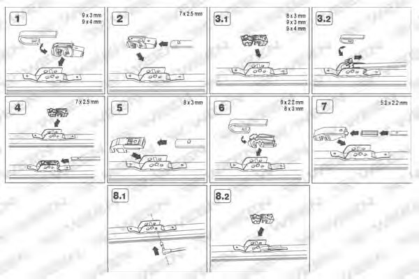 WEEN 100-3020 Wiper Blade